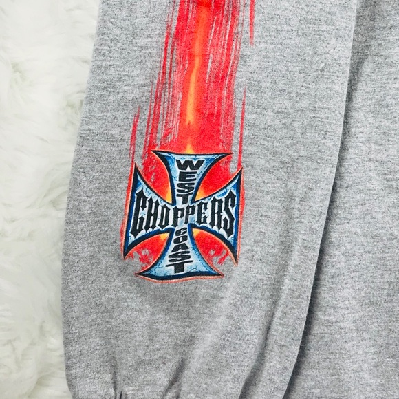 EUC Motorcycle West Coast Choppers Long Sleeve 2XL - Picture 3 of 7